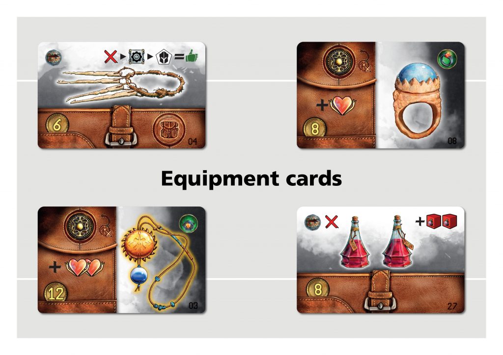 equipment cards La Boîte de Jeu